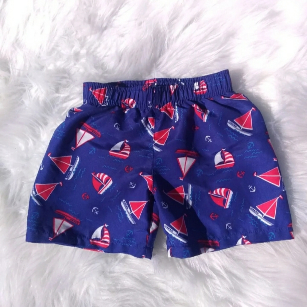 Sailboat swim shorts size 18 months